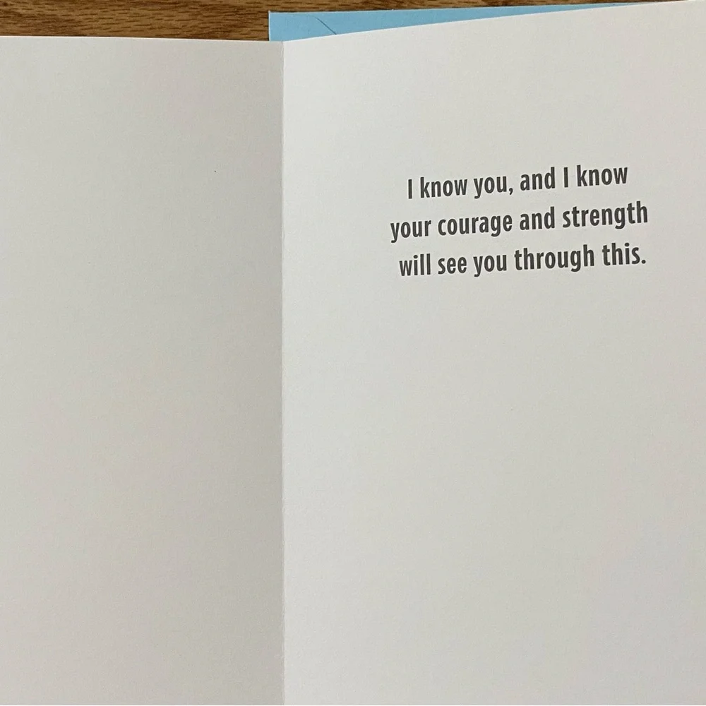 Cancer Inspirational Cards Hallmark New